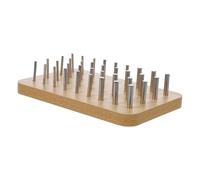 Veemoon Occupational Therapy Pegboard for Finger Dexterity and Hand-Eye Coordination, Wooden Fine Motor Rehabilitation Peg Game, Sensory and Grip Strength Training Tool for Adults