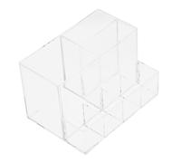 Veemoon Organiser Easy Acrylic with Multi-compartment Brush Makeup from Cosmetic Storage to Container for Carry and Keeps Protected Dirt and Water Vanity Bathroom Your Items