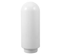 Veemoon Outdoor Waterproof Acrylic Globe Lamp Cover Replacement, 24cm Bullet Shape Lampshade 6.5cm Screw Base for Garden Wall Post Lighting Fixture Shade