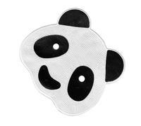 Veemoon Panda Shower Foot Scrubber Mat Non-Slip Bath Back Scrubber for Dead Skin Removal Cartoon Design for Adults for Shower or Bath