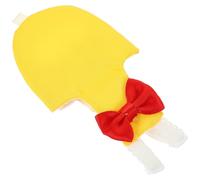 Veemoon Parrot Diaper Flight Suit Bird Diaper for Large Birds Small Size Bright Yellow Protector with Soft Liner Suitable for Outdoor Use