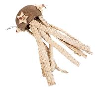 Veemoon Parrot Foraging Toy Large Bird Chewing Toy Natural Coconut Shell Bite-resistant for Parrots and Budgies