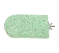 Veemoon Parrot Molar Grinding Stone Perch Platform for Birds Green Chewing Cage Accessory Suitable for Parakeets and Small Birds