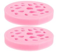 Veemoon Pebble Chocolate Silicone Flexible Non-Stick 20-Cavity 2pcs Moulds Irregular Stone Molds for Resin Casting and Treats, Reusable Lifelike Cobblestone Rock Shapes DIY