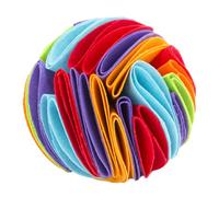 Veemoon PET Dog Sniff Ball Sniffing Ball Felt Cloth Foraging Treat for Dogs, Bite Resistant, Easy to Store