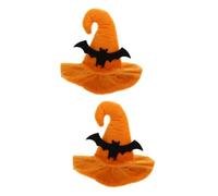 Veemoon Pet Halloween Costume Witch Hat for Cats & Dogs - Fun Wizard Headpiece for Small Pets - Ideal for Halloween Parties Festivals & Dress Up Events