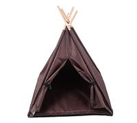 Veemoon Pet Teepee Decorative Dog Sleep Bed Washable Cat House Sturdy Structure