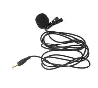 Veemoon Phone Lavalier Microphone Clip On Mini Lapel Mic 3.5mm for Shirt Recording Portable Lightweight Compatible Camera Video Metal