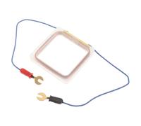 Veemoon Physics Teaching Square Copper Coil, Induction Electromagnetism Experiment Instrument for Classroom Demonstration, Science Laboratory Equipment