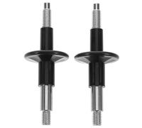 Veemoon Plastic Cymbal Sleeves with Screws for Bass Drum Cymbal Holder, Easy Installation and Problem Solving Percussion Accessories, Suitable for Personal Practice and Recordings,