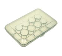 Veemoon Plastic Egg Storage Box Lid for Fridge Designed to Hold Fresh Eggs Securely Kitchen Storage Keeping Them Organized and Fresh