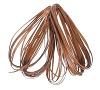 Veemoon Plastic Rattan Repair Material Wood Grain Effect Natural Color for Chair Sofa Bench Table DIY Craft Basket Weaving and Furniture Fixing
