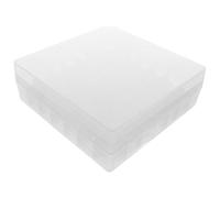 Veemoon Plastic Vial Organizer Box with Lid for 49 Compartments, Stable Placement and Instant Identification, Plastic Storage Case Suitable for Home Fridge and Biochemistry Vial Storage