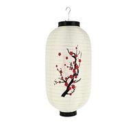 Veemoon Plum Lantern Hanging Sushi Lantern Hanging Lamp Shades Home Hanging Lanterns Japanese Lantern Sushi Cherry Decor Antique Silk Lantern Spa Decor Izakaya Wrought Iron Halloween Props