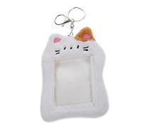 Veemoon Plush Card Protector Sleeve Decorative Visible Card Holder for Students Teachers and Office Use Plush Material for Organizing Postcards and