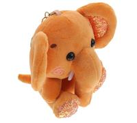 Veemoon Plush Elephant Keychain - Adorable Mini Animal Pendant for - for Bags or Car Accessories for Showers Birthdays and More