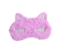 Veemoon Plush Fluffy Unicorn Eye Mask for Sleep Lightweight Comfortable Night Blindfold for Sleeping Travel Work Naps
