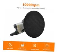 Veemoon Pneumatic Orbital Sander Palm Air Sander High Speed Woodworking Sanding Machine for Mechanics Automotive Polishing with Ergonomic Lightweight Design