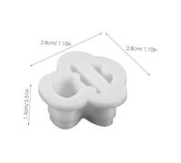 Veemoon Polymer Clay Earring Cutter Mold Lightweight Portable Pla Material Rounded Edges Safe DIY Jewelry Making Tool for Cute Mushroom Shapes Crafting