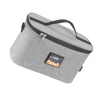 Veemoon Portable Baby Bottle Warming Tote Bag with Real-time Temperature Display and Oxford Cloth Material 8l Capacity Car Warming Bag for Outdoors and Stroller Handle Hanging