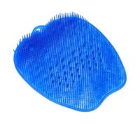 Veemoon Portable Blue Pedicure Scrubber Massage Mat with Pvc Material for Effective Foot Exfoliation and Dead Skin Removal, Foot Care Accessory for Spa and Relaxation