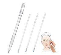 Veemoon Portable Eyebrow Marker Pen with Micro Fork Tip for Precise Makeup Positioning Includes Refill Cartridges Durable and Easy to Use Eyebrow Liner Tool for Professional and Beginner
