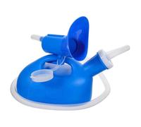 Veemoon Portable Female Urinal Lightweight Travel Pee Bottle with Threaded Spill Lid for Camping Road Trips Traffic Jams and Outdoor Emergencies