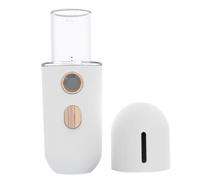 Veemoon Portable Mini Facial Steamer 12Ml Handheld Face Steamer Spray with Atomized Water Molecules ABS Material for Cooling and Hydrating Skin, for Travel and Daily Use