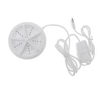 Veemoon Portable Mini Washer, Travel Laundry Cleaner Tool, ABS Housing, Quick Wash Mode, USB Powered, for Apartments and Renting, Space-Saving Portable Washer