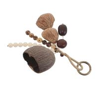 Veemoon Portable Nutshell Percussion Hand Drum Soothing Vibrations for Relaxation Practices and Yoga Sessions Traditional African Hand Percussion Shakers for Lovers of Traditional Music