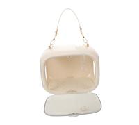 Veemoon Portable Parrot Cage Bird Carrier with Breathable Design Lightweight Small Bird Travel Cage for Outdoor Use Handheld Parakeet Travel Box Suitable for Parrots and Lovebirds