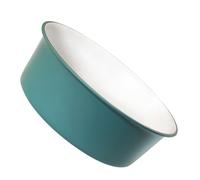 Veemoon Portable Plastic Washbasin for Face and Foot Soaking, Medium Green and White Dual-color Basin for Bathroom and Kitchen Use