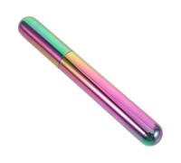 Veemoon Portable Stainless Steel Travel Cigar Tube Case for Men, Airtight Moisture-Proof Cylindrical Hand Carry Humidor, Colored Metal Cigar Container Suitable for Outdoor Use