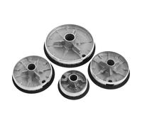 Veemoon Portable Stove Top Electric Burner Covers Double Burner Electric Cooktop Caps Concave Surface Flame Cap