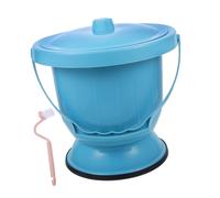 Veemoon Portable Travel Urine Pot Camping Toilets Seat Household Night Spittoon Bedpan Easy to Clean Sealed Lid Potty Training Aid for Elderly Pregnant Women Boys and Girls