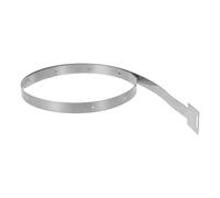 Veemoon Precision Pi Circumference Ruler Stainless Steel Dual Scale Diameter Measuring Tool for Pipes Cylindrical Objects Industrial Workshop Use