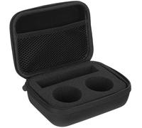 Veemoon Professional 2-hole Yoyo Storage Case Portable Black Yo-yo Ball Pouch Handle for Travel and Outdoor Use