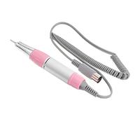 Veemoon Professional Electric Nail Drill Handle for Manicure and Pedicure Machines Lightweight Low Noise Vibration for Nail Reshaping Pink Nail Drill Pen Accessory