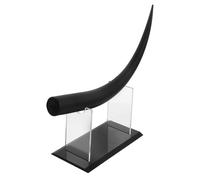 Veemoon Professional False Large Eyelash Model for Beauty Salon Training, Display Ornament with Black Vinyl and Acrylic Material to Enhance Eyelash Grafting Skills,