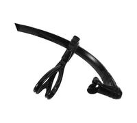 Veemoon Professional Front-mount Swim Snorkel for Adults with Adjustable Head Strap, Silicone, Wet-dry Valve for Lap Swimming and Open Water Training