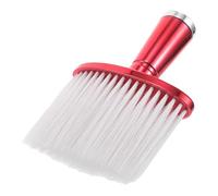 Veemoon Professional Neck Duster Brush for Hair Cutting with Sturdy Abs Handle and Soft Nylon Bristles, Efficient Hair Removal Tool for Barbering and Salon Hairdressing