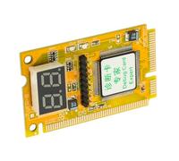 Veemoon Professional Orange Pci-e Diagnostic Card for Computer Motherboard Testing, Supports Multiple Models with Electronic Components, Tool for Technicians to Identify Motherboard
