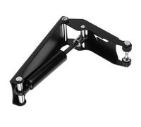 Veemoon Professional Piano Slow Closing Device Metal Buffer Anti-Pinch Finger Protector, Ultra-Thin Black Piano Slow Fall Accessory for Keyboard Cover