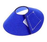 Veemoon Protective Parrot Collar Anti-pecking Collar Bite and Lick Resistant Microfiber Leather 4.05x4.05x0.08in Bird's Surgery Lightweight for Pet Birds