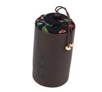Veemoon Purple Clay Tea Storage Jar with Sealed Lid Suitable Capacity for Dried Fruit and Snacks Family Kitchen Use High-end Simple Appearance and Delicate Texture