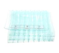 Veemoon Pvc Door Curtain Kit and Stable Temperature Control for Commercial Walk-in Refrigerators with Smooth Operation Light Green Stainless Steel and Pvc Material Suitable for Variety