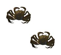 Veemoon Realistic Artificial Crab Model for - Educational Simulation in Bright Colors for Imaginative Play and Decorative Use - and