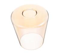 Veemoon Replacement Amber Cylinder Glass Lamp Shade for Light Bulbs Hole Compatible with Chandelier Wall Sconce Pendant Table Lamps Easy to Clean and Maintain