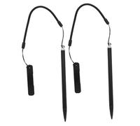 Veemoon Resistive Stylus Pen Versatile Compatibility 2pcs for Touch Screen Devices Aluminium and Abs Material with Anti-lost Lanyard and Clip for Industrial Applications and Everyday