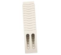 Veemoon Retractable Wall-mounted Rack Card Holder for Attendance and Cards Expandable Employee Badge Organizer for Office Warehouse School Home Use